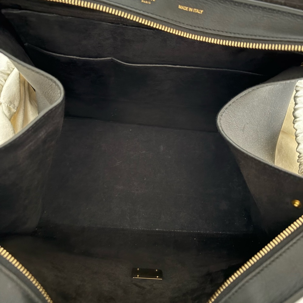 Céline Vintage Python Leather Structured Top Hand… - image 5